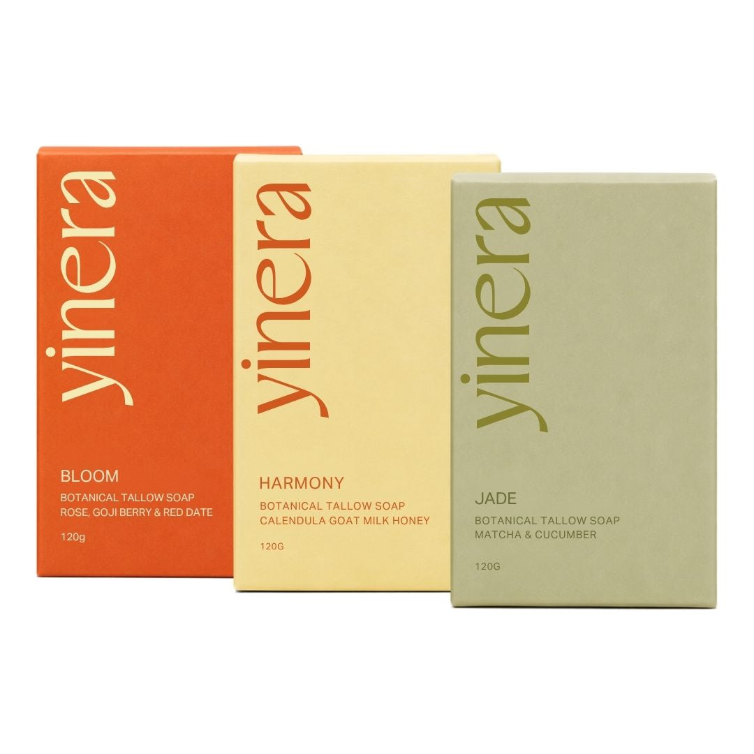 Yinera tallow soap bundle