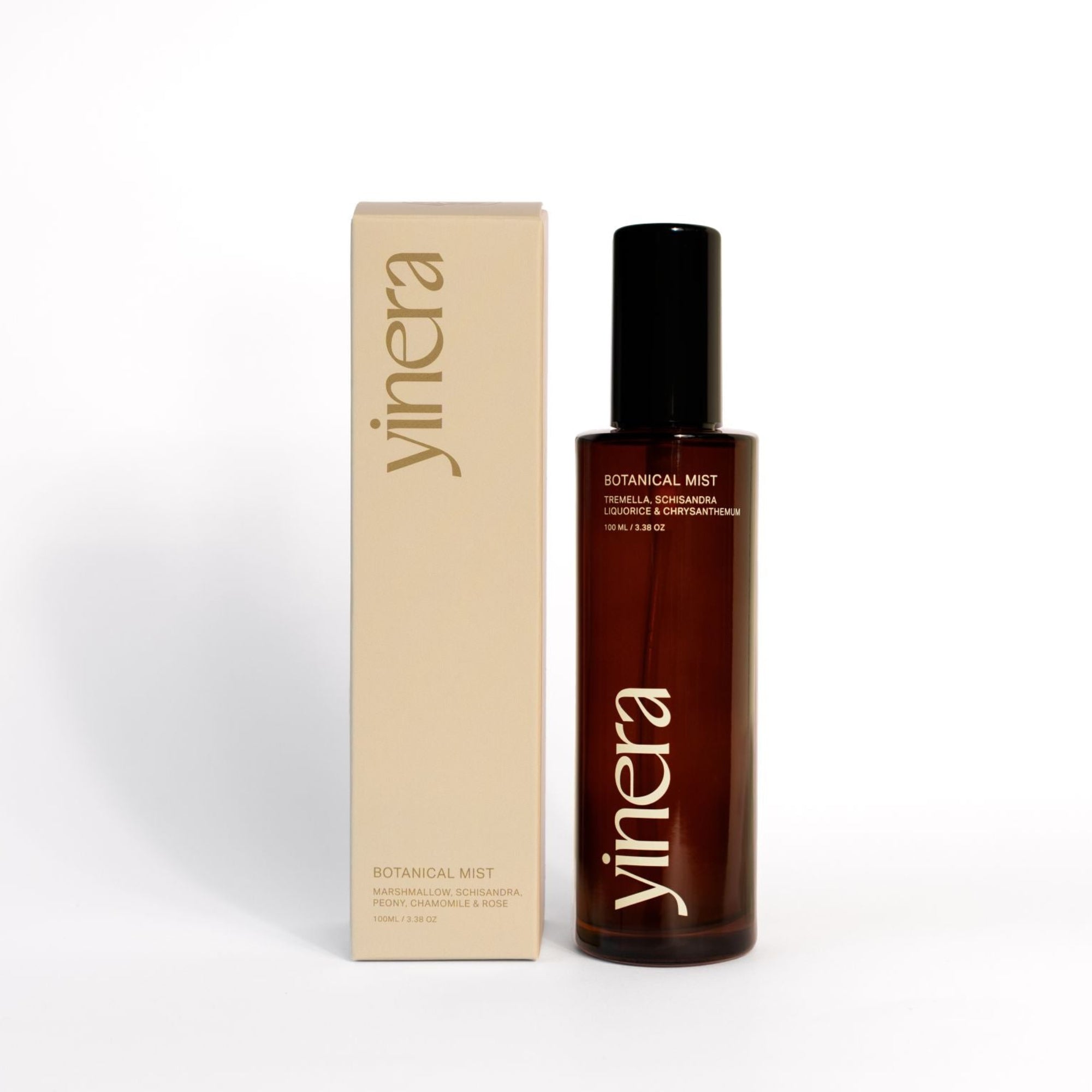 Yinera botanical mist | Yinera tallow skincare | amber bottle with box
