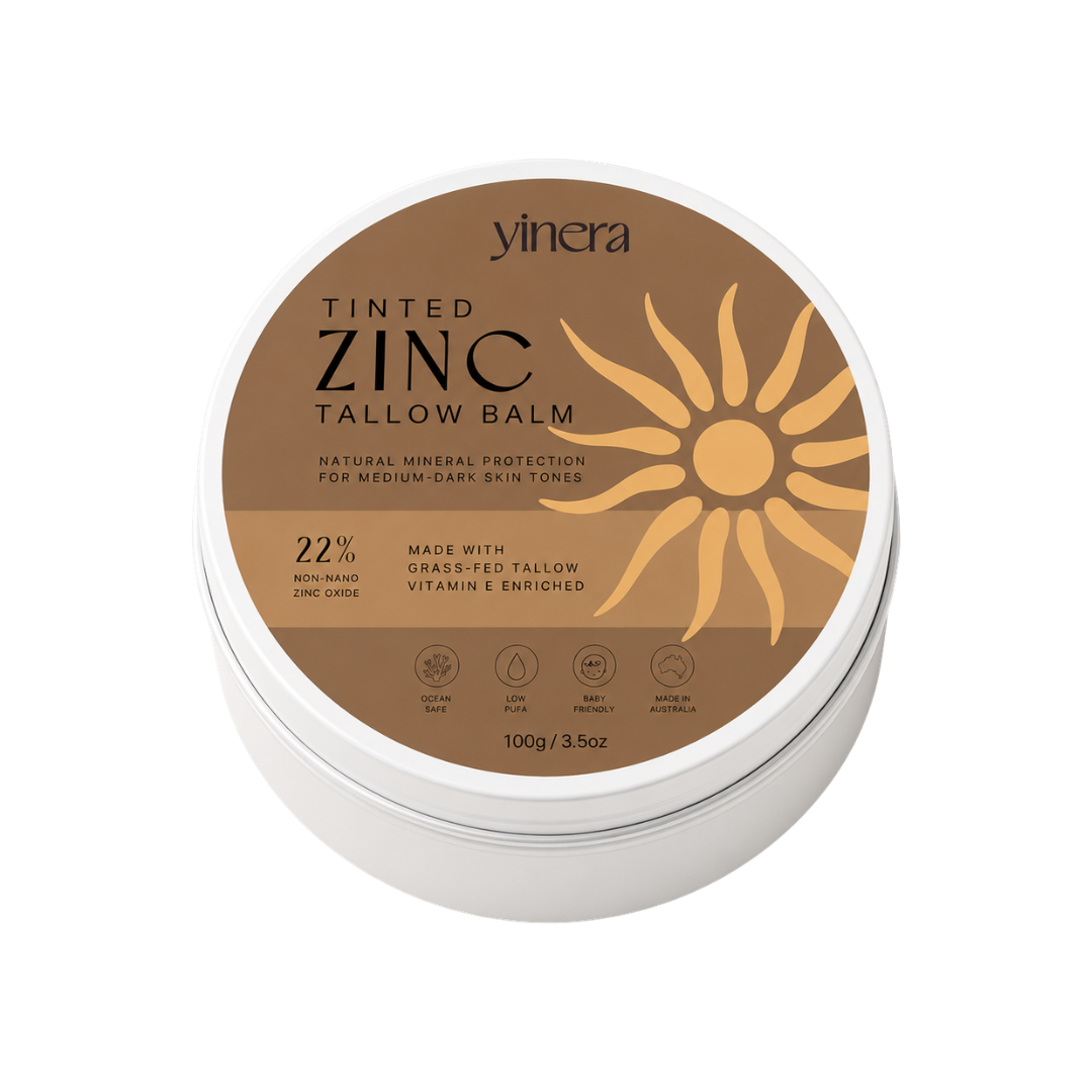 yinera tallow sunscren dark tint bb cream